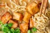 Vegetable Ramen Noodle Soupe